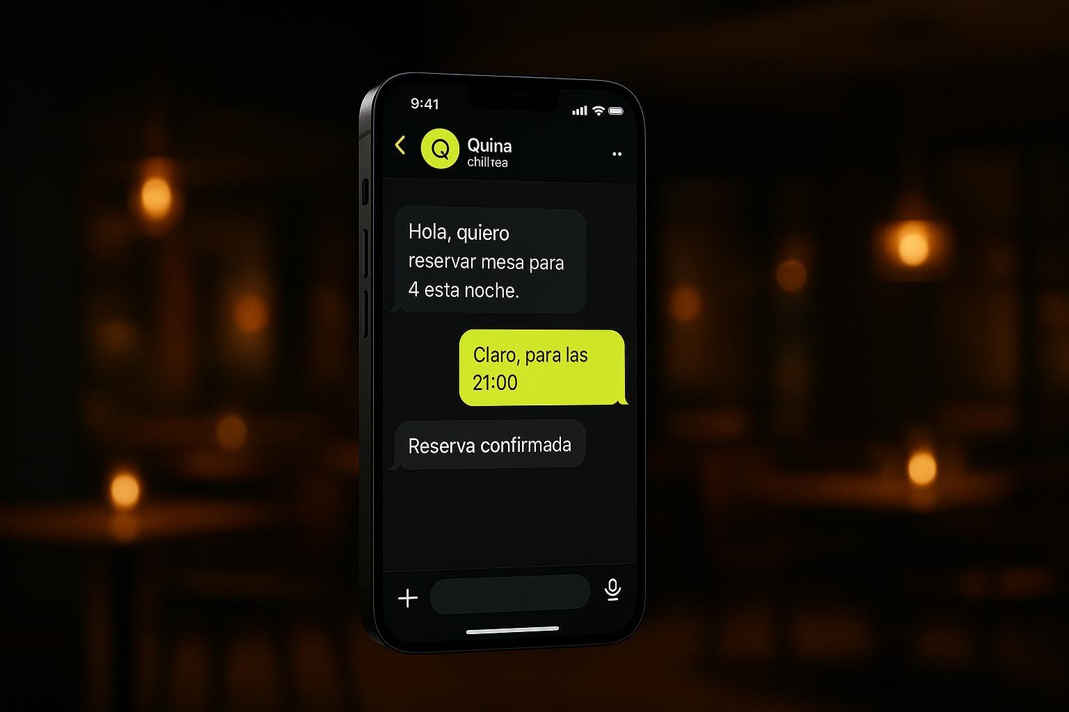 Quina atiende tu WhatsApp y reserva por ti